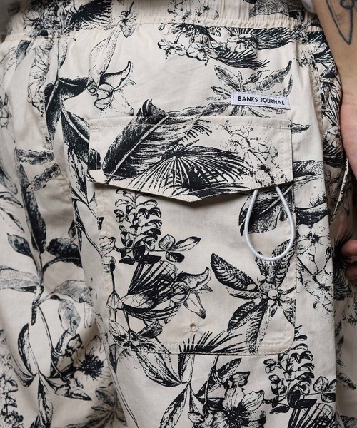 BANKS(バンクス)の「BANKS JOURNAL ALL OVER FLOWER SHORT PANTS オールオーバーフラワーショートパンツ(その他パンツ・メンズ・ブラウン/ブラック・S/M/L)」の18枚目の写真