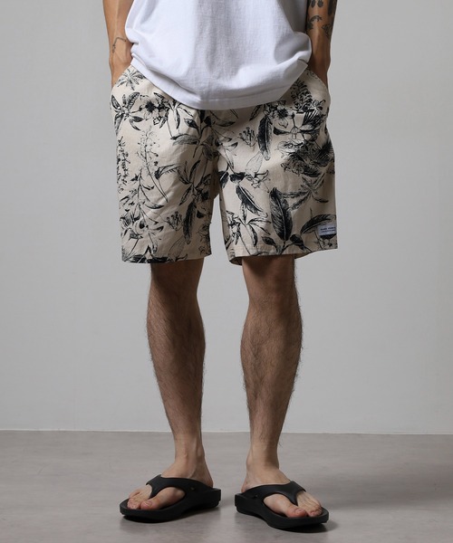 BANKS(バンクス)の「BANKS JOURNAL ALL OVER FLOWER SHORT PANTS オールオーバーフラワーショートパンツ(その他パンツ・メンズ・ブラウン/ブラック・S/M/L)」の13枚目の写真