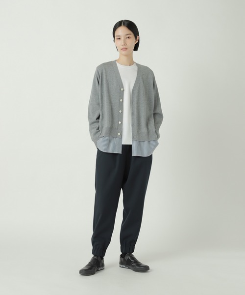 ZUCCa(ズッカ)の「シャツドッキングニット / ニットカーディガン / S(カーディガン/ボレロ・レディース・ベージュ/グレー/ネイビー・M size)」の10枚目の写真