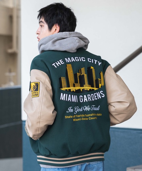 メンズのスタジャン（グリーン系）一覧 - WEAR