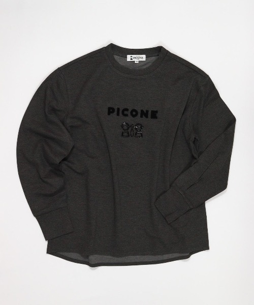STUDIO PICONE(スタジオピッコーネ)の「UV冷感ポンチプルオーバー(Tシャツ/カットソー・レディース・ホワイト/ピンク/キャメル/グレー・LL/L/M)」の3枚目の写真