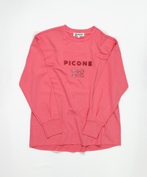 PICONE ピッコーネ Tシャツ   ＊ピンク ピッコーネ ピンク プリント Tシャツ 半袖 L - メルカリ