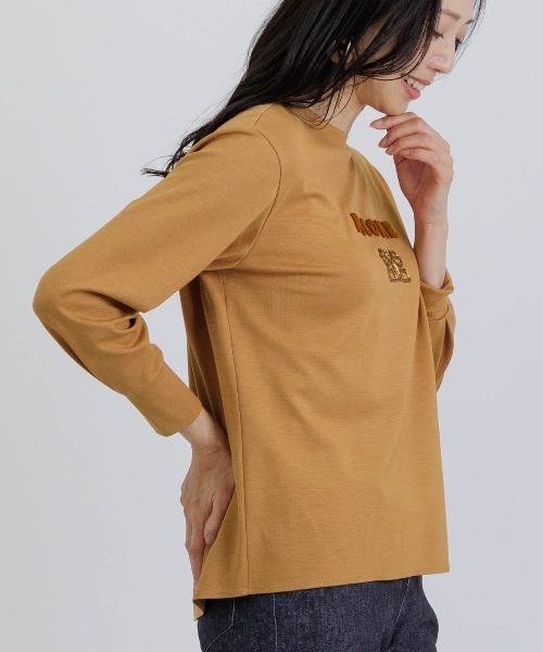 STUDIO PICONE(スタジオピッコーネ)の「UV冷感ポンチプルオーバー(Tシャツ/カットソー・レディース・ホワイト/ピンク/キャメル/グレー・LL/L/M)」の18枚目の写真