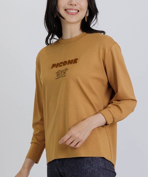 STUDIO PICONE(スタジオピッコーネ)の「UV冷感ポンチプルオーバー(Tシャツ/カットソー・レディース・ホワイト/ピンク/キャメル/グレー・LL/L/M)」の20枚目の写真