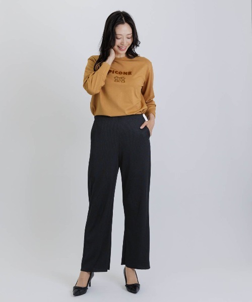 STUDIO PICONE(スタジオピッコーネ)の「UV冷感ポンチプルオーバー(Tシャツ/カットソー・レディース・ホワイト/ピンク/キャメル/グレー・LL/L/M)」の21枚目の写真