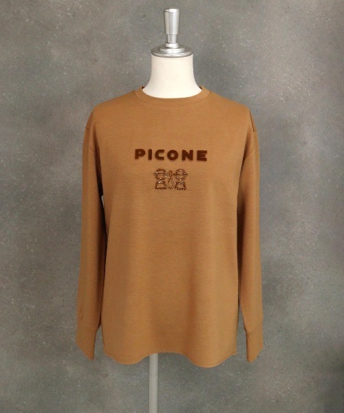 STUDIO PICONE(スタジオピッコーネ)の「UV冷感ポンチプルオーバー(Tシャツ/カットソー・レディース・ホワイト/ピンク/キャメル/グレー・LL/L/M)」の8枚目の写真