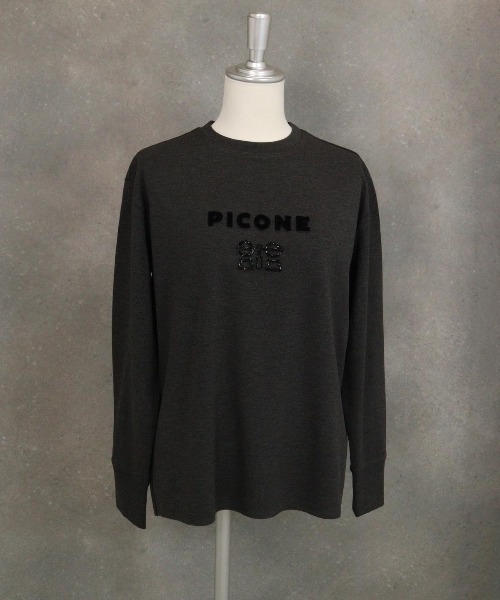 STUDIO PICONE(スタジオピッコーネ)の「UV冷感ポンチプルオーバー(Tシャツ/カットソー・レディース・ホワイト/ピンク/キャメル/グレー・LL/L/M)」の12枚目の写真