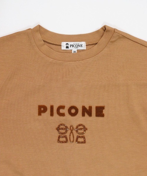 STUDIO PICONE(スタジオピッコーネ)の「UV冷感ポンチプルオーバー(Tシャツ/カットソー・レディース・ホワイト/ピンク/キャメル/グレー・LL/L/M)」の22枚目の写真