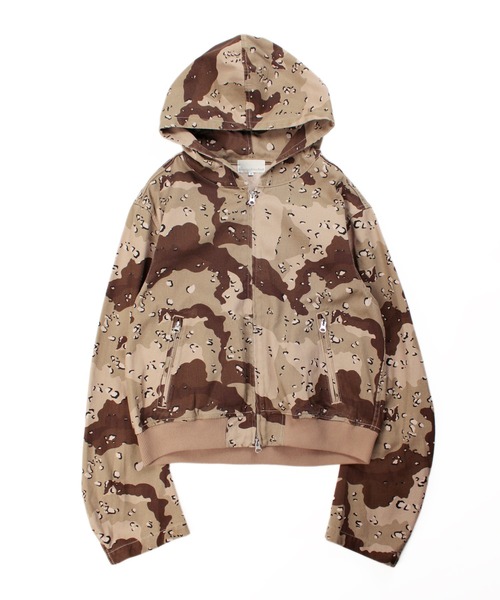 Universal Style Wear(ユニバーサルスタイルウェア)の「Universal Style Wear CAMO ZIP フーディー(パーカー・メンズ・グレー系カモフラージュ/デザートカモ/リアルツリーカモ・MEDIUM/LARGE/X-LARGE)」の17枚目の写真