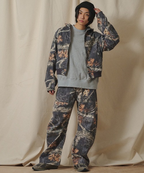 Universal Style Wear(ユニバーサルスタイルウェア)の「Universal Style Wear CAMO ZIP フーディー(パーカー・メンズ・グレー系カモフラージュ/デザートカモ/リアルツリーカモ・MEDIUM/LARGE/X-LARGE)」の6枚目の写真