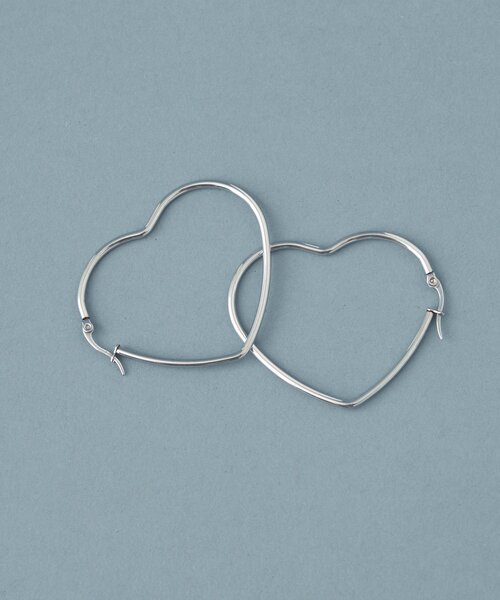 mystic（ミスティック）の「Lara ハートハープピアス（ピアス（両耳用）・レディース・シルバー・ONE SIZE）」の3枚目の写真
