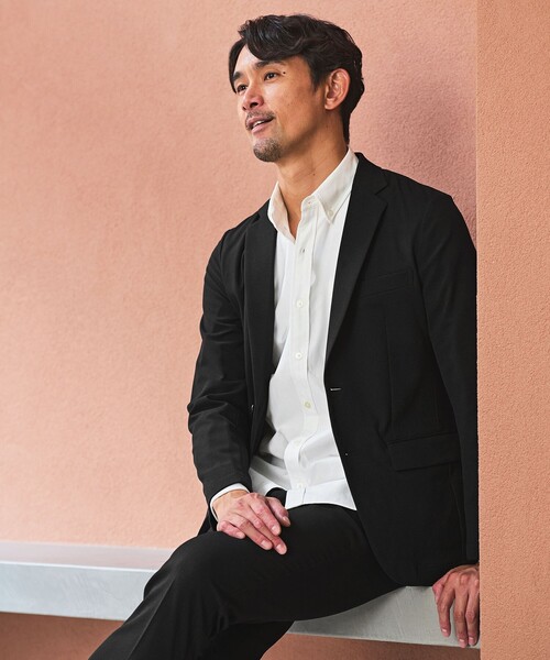 WEB限定】JUST fit デイリー オックスフォード ボタンダウン シャツ