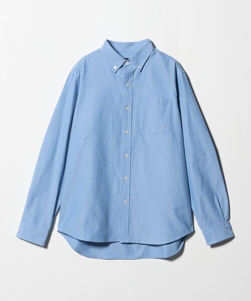 green label relaxing（グリーンレーベルリラクシング）の「【WEB限定】JUST fit デイリー オックスフォード ボタンダウン シャツ（シャツ/ブラウス・メンズ・ロイヤルブルー/ライトグレー/ホワイト/ブラック・L/S/XL/M）」の21枚目の写真