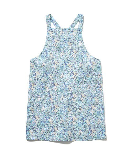 NAIGAI(ナイガイ)の「LICIE MADE WITH LIBERTY FABRIC Joanna Louise 綿100% 40ブロード 撥水加工 後結び ロングエプロン 70554001(エプロン・レディース・ピンク/ブルー/パープル・FREE)」の14枚目の写真