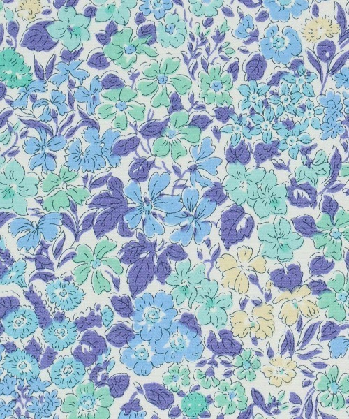NAIGAI(ナイガイ)の「LICIE MADE WITH LIBERTY FABRIC Joanna Louise 綿100% 40ブロード 撥水加工 後結び ロングエプロン 70554001(エプロン・レディース・ピンク/ブルー/パープル・FREE)」の5枚目の写真