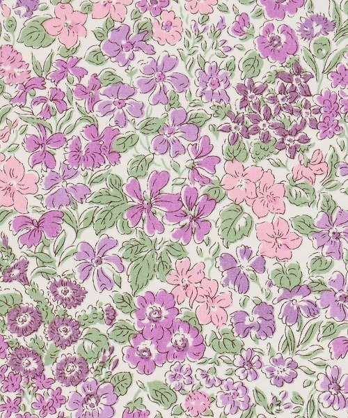 NAIGAI(ナイガイ)の「LICIE MADE WITH LIBERTY FABRIC Joanna Louise 綿100% 40ブロード 撥水加工 後結び ロングエプロン 70554001(エプロン・レディース・ピンク/ブルー/パープル・FREE)」の6枚目の写真