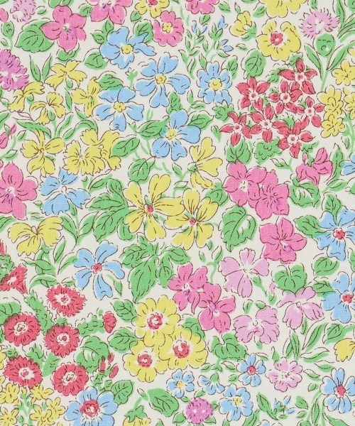 NAIGAI(ナイガイ)の「LICIE MADE WITH LIBERTY FABRIC Joanna Louise 綿100% 40ブロード 撥水加工 後結び ロングエプロン 70554001(エプロン・レディース・ピンク/ブルー/パープル・FREE)」の7枚目の写真