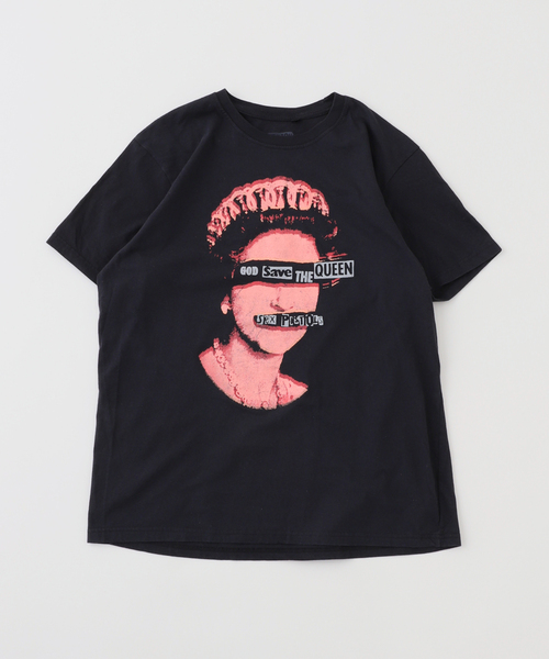 THRIFTY LOOK(スリフティールック)の「THRIFTY LOOK スリフティルックTHE SEX PISTOLS Tシャツ(Tシャツ/カットソー・メンズ・ブラック・X-LARGE/LARGE)」の1枚目の写真