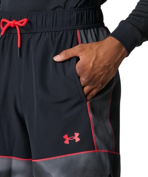 UNDER ARMOUR(アンダーアーマー)の「UAゾーン ウーブンショーツ(バスケットボール/メンズ)(その他パンツ・メンズ・ブラック・M/XL/L/S/2XL/3XL)」の4枚目の写真