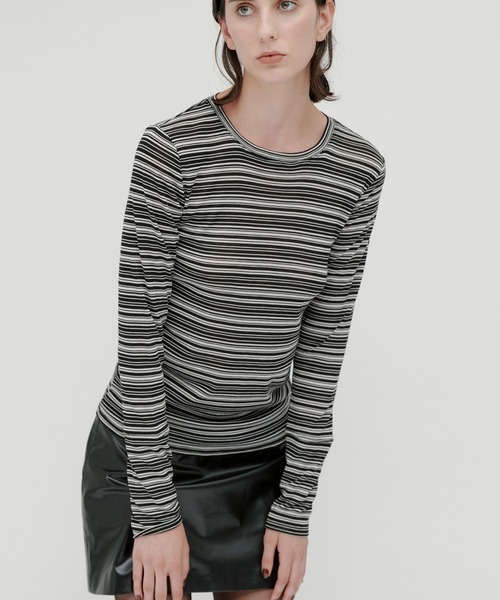 kiehtova（キエトヴァ）の「【kiehtova】LEATHER MINI SKIRT/レザー ミニ スカート KTWR50（スカート・レディース・ブラック・M/S）」の12枚目の写真