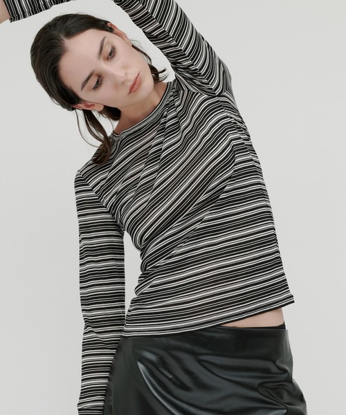 kiehtova（キエトヴァ）の「【kiehtova】LEATHER MINI SKIRT/レザー ミニ スカート KTWR50（スカート・レディース・ブラック・M/S）」の14枚目の写真