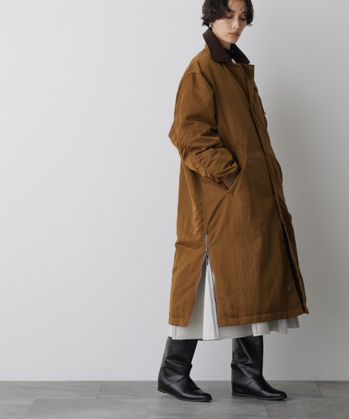 ✨ナノユニバース　ベルテッドダウンコート 西川ダウン　チェスター　　　ロング丈 ✨ナノユニバース ベルテッドダウンコート 西川ダウン