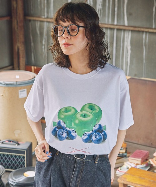 RADIO EVA(ラヂオエヴァ)の「【FRUIT OF THE LOOM×EVANGELION】フルーツオブザルーム×エヴァンゲリオン グラフィックプリント 半袖Tシャツ(Tシャツ/カットソー・レディース・レッド/イエロー/パープル・M/XL)」の17枚目の写真
