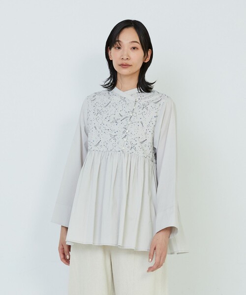 ADIEU TRISTESSE アデュートリステス ブラウス チュニック 七分袖 定価