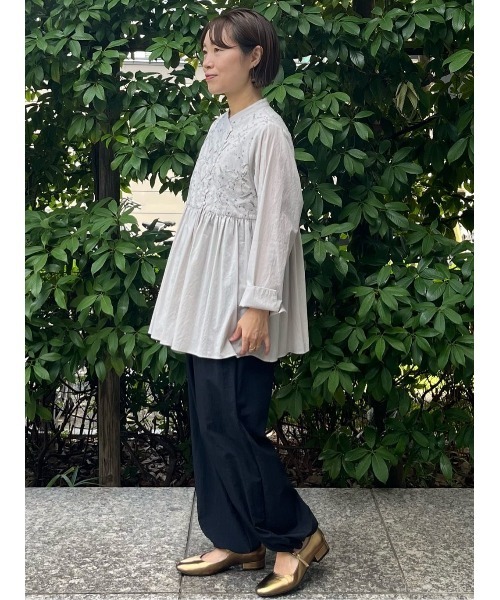 セール】星空プリント＆刺繍ブラウス（シャツ/ブラウス）｜ADIEU