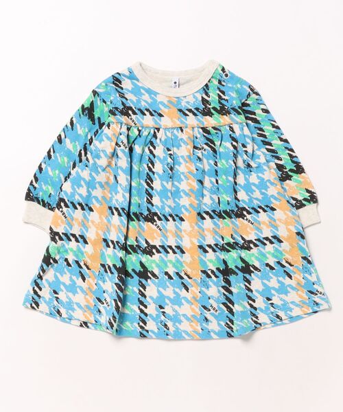 maarook（マルーク）の「千鳥ＰＴふわかる裏毛ワンピース（ワンピース・キッズ・ブルー・130cm/120cm/110cm/100cm/90cm/80ｃｍ）」の11枚目の写真