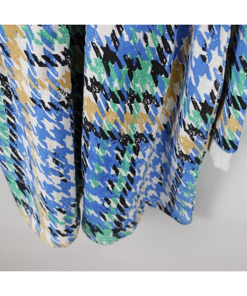 maarook（マルーク）の「千鳥ＰＴふわかる裏毛ワンピース（ワンピース・キッズ・ブルー・130cm/120cm/110cm/100cm/90cm/80ｃｍ）」の6枚目の写真