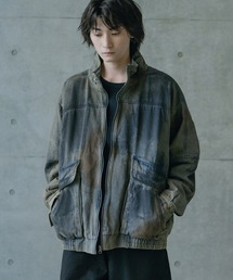 RATTLE TRAP | 12ozスラブデニムスタンドブルゾン(デニムジャケット)