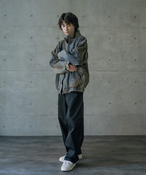 RATTLE TRAP(ラトルトラップ)の「12ozスラブデニムスタンドブルゾン(デニムジャケット・メンズ・ブルー系その他/ブラック/ブルー・M/L)」の18枚目の写真