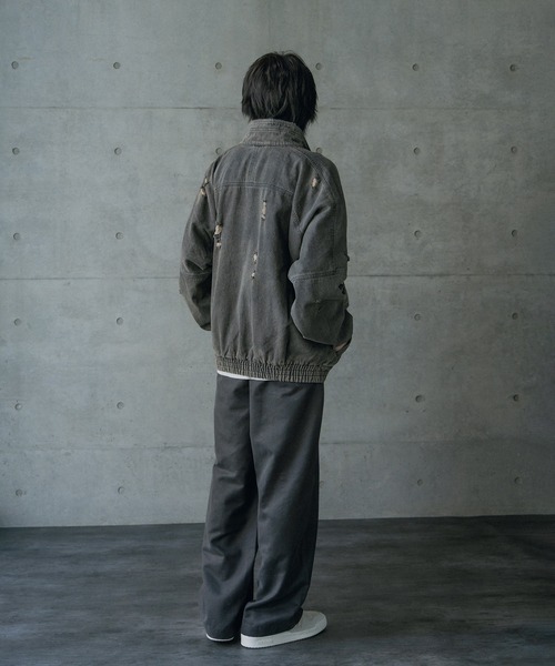 RATTLE TRAP(ラトルトラップ)の「12ozスラブデニムスタンドブルゾン(デニムジャケット・メンズ・ブルー系その他/ブラック/ブルー・M/L)」の10枚目の写真