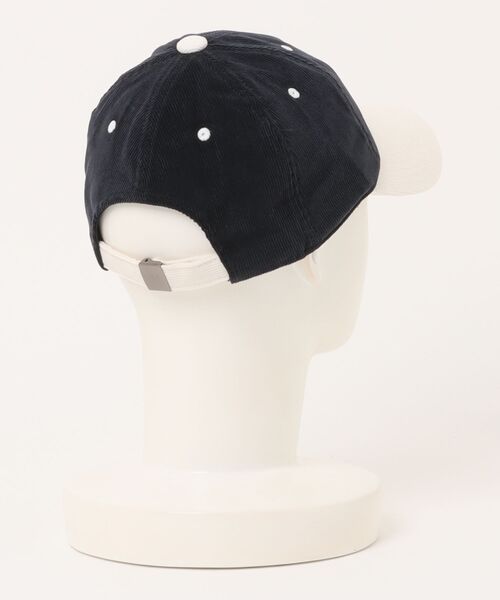 A.P.C. GOLF（アー・ペー・セー ゴルフ）の「Lena two-tone Ball Cap（キャップ・レディース・ネイビー/オフホワイト・S）」の3枚目の写真