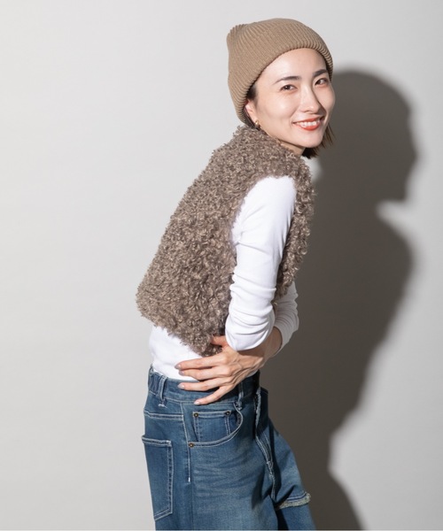 lodie(ロディ)の「ランダムキリカエ ワイドデニムパンツ(デニムパンツ・レディース・インディゴブルー/ブルー/ケミカルウォッシュ・FREE)」の20枚目の写真