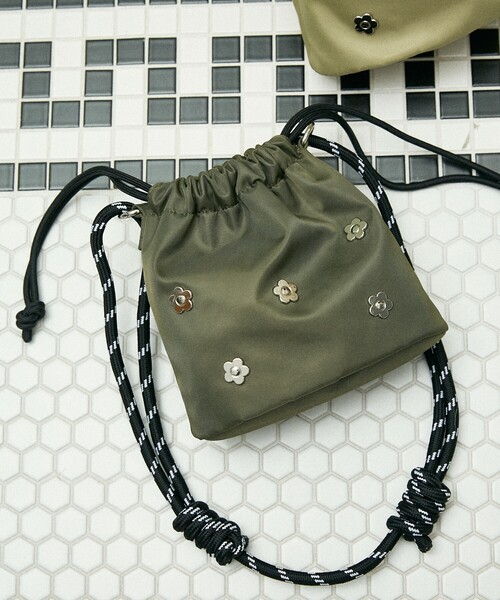 お*の様 MARY QUANT ✖️PUBLUX ナイロンショルダーバッグ PUBLUX ショルダーバッグ バッグ MARY QUANT × PUBLUX/マリー