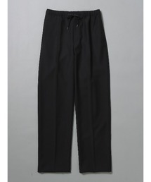 GOOVI イージーパンツ ウールギャバジン 無地