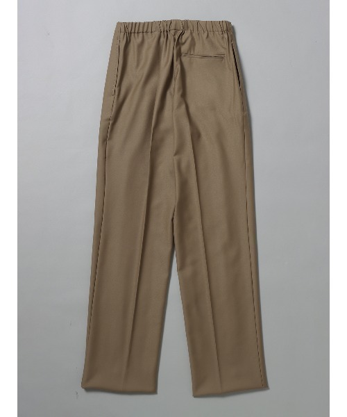 GOOVI（グービ）の「GOOVI イージーパンツ ウールギャバジン 無地（スラックス・メンズ・ベージュ系/ブラック系・1/2/3）」の3枚目の写真