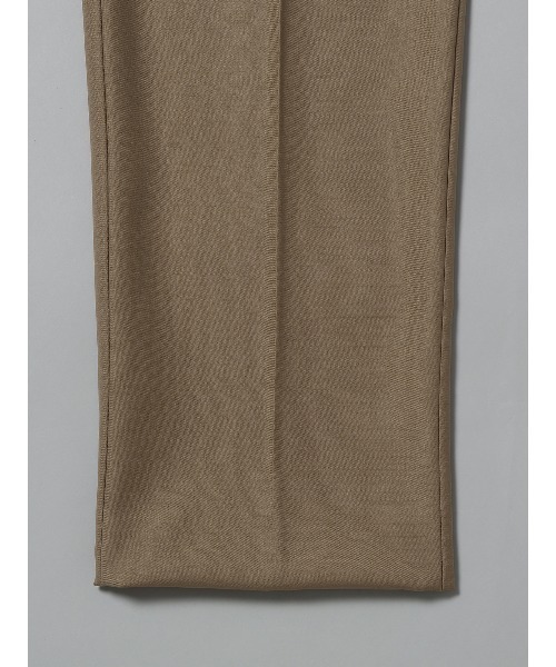 GOOVI（グービ）の「GOOVI イージーパンツ ウールギャバジン 無地（スラックス・メンズ・ベージュ系/ブラック系・1/2/3）」の9枚目の写真