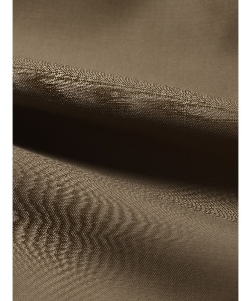 GOOVI（グービ）の「GOOVI イージーパンツ ウールギャバジン 無地（スラックス・メンズ・ベージュ系/ブラック系・1/2/3）」の10枚目の写真