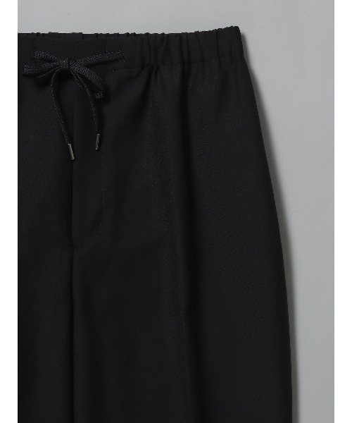 GOOVI（グービ）の「GOOVI イージーパンツ ウールギャバジン 無地（スラックス・メンズ・ベージュ系/ブラック系・1/2/3）」の12枚目の写真