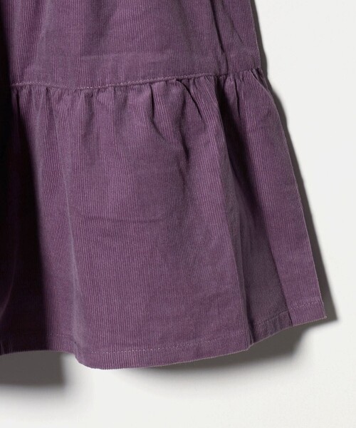 green label relaxing(グリーンレーベルリラクシング)の「コーデュロイ ジャンパースカート / キッズ 100cm-160cm(ワンピース・キッズ・ダークグレー/パープル・150cm/100cm/130cm/110cm/140cm/120cm/160cm)」の13枚目の写真