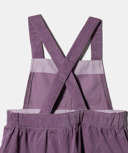 green label relaxing(グリーンレーベルリラクシング)の「コーデュロイ ジャンパースカート / キッズ 100cm-160cm(ワンピース・キッズ・ダークグレー/パープル・150cm/100cm/130cm/110cm/140cm/120cm/160cm)」の15枚目の写真