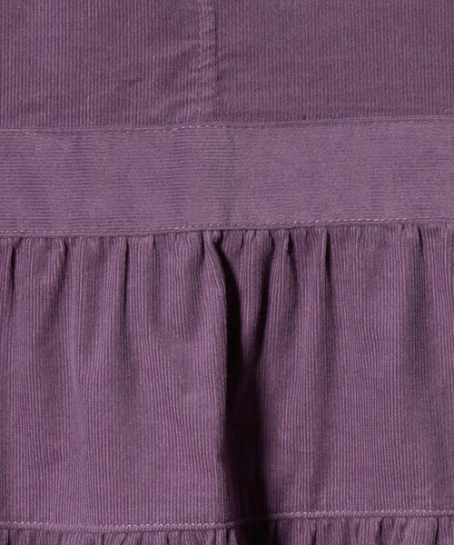 green label relaxing(グリーンレーベルリラクシング)の「コーデュロイ ジャンパースカート / キッズ 100cm-160cm(ワンピース・キッズ・ダークグレー/パープル・150cm/100cm/130cm/110cm/140cm/120cm/160cm)」の17枚目の写真