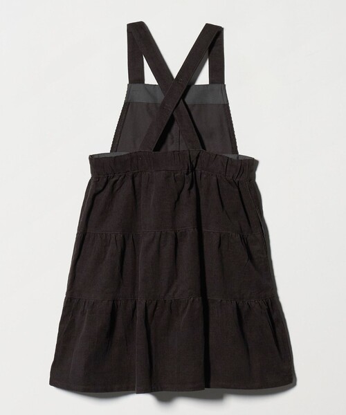 green label relaxing(グリーンレーベルリラクシング)の「コーデュロイ ジャンパースカート / キッズ 100cm-160cm(ワンピース・キッズ・ダークグレー/パープル・150cm/100cm/130cm/110cm/140cm/120cm/160cm)」の18枚目の写真