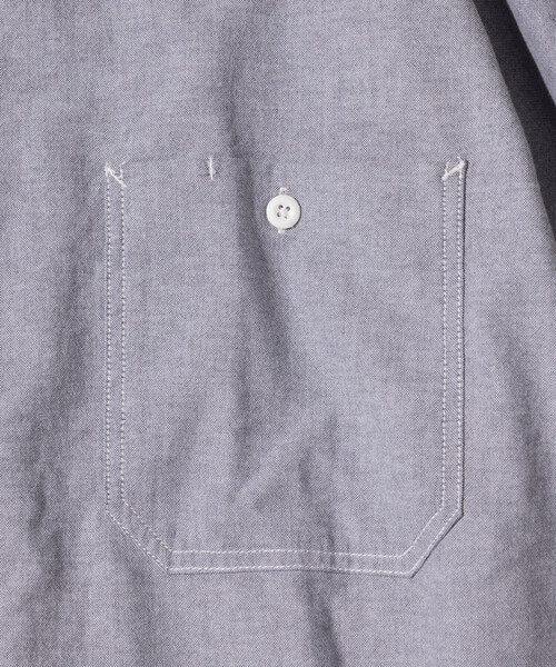 RED KAP（レッドキャップ）の「RED KAP/レッドキャップ 別注 オックスフォード クロップド ロングスリーブ ワークシャツ（シャツ/ブラウス・メンズ・グレー/サックスブルー/その他13・MEDIUM/LARGE）」の10枚目の写真