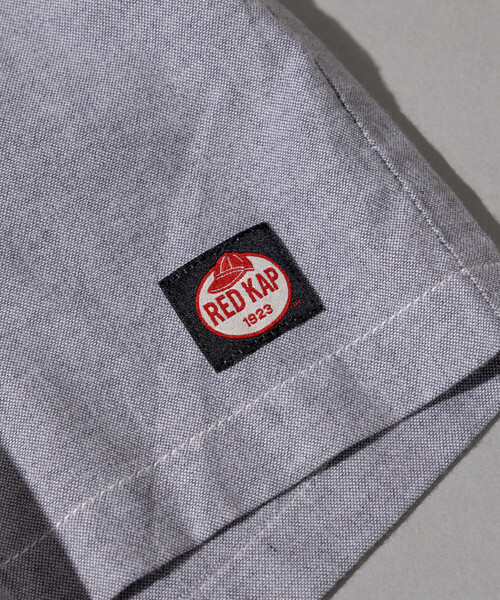 RED KAP（レッドキャップ）の「RED KAP/レッドキャップ 別注 オックスフォード クロップド ロングスリーブ ワークシャツ（シャツ/ブラウス・メンズ・グレー/サックスブルー/その他13・MEDIUM/LARGE）」の14枚目の写真