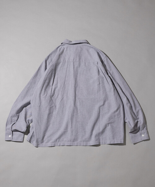 RED KAP（レッドキャップ）の「RED KAP/レッドキャップ 別注 オックスフォード クロップド ロングスリーブ ワークシャツ（シャツ/ブラウス・メンズ・グレー/サックスブルー/その他13・MEDIUM/LARGE）」の15枚目の写真