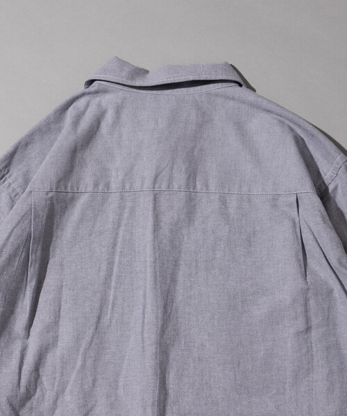 RED KAP（レッドキャップ）の「RED KAP/レッドキャップ 別注 オックスフォード クロップド ロングスリーブ ワークシャツ（シャツ/ブラウス・メンズ・グレー/サックスブルー/その他13・MEDIUM/LARGE）」の16枚目の写真